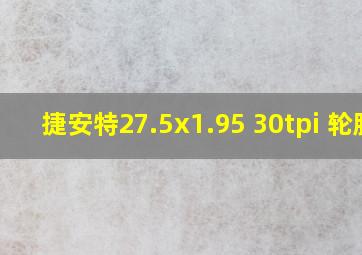 捷安特27.5x1.95 30tpi 轮胎